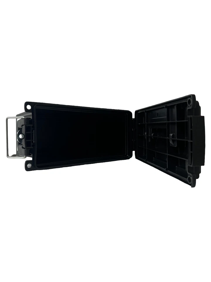 Hyper Tough Stackable Utility Storage Box Organization Water Dust and Resistant - Image 3 of 4