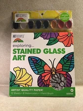 Horizon Group USA Artiscapes Exploring STAINED GLASS ART- NEW