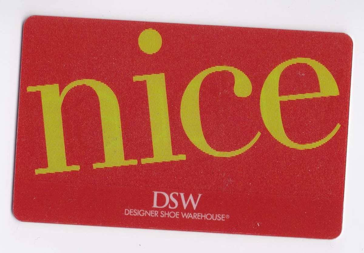 Dsw gift shop card