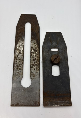 #ad #ad Stanley No.3 Blade and chips breaker Only From Vintage Plane Rusty Old $22.08