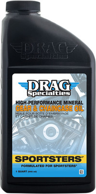 Drag Specialties High-Performance Mineral Gear and Chaincase Oil for Sportsters