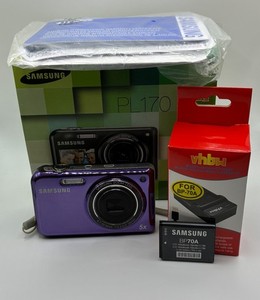 Samsung PL170 Digitalkamera / OVP / Frontdisplay