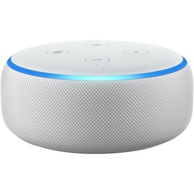 Amazon Echo Dot (3rd Gen) Smart Speaker - White/Gray (AC Adapter Included)