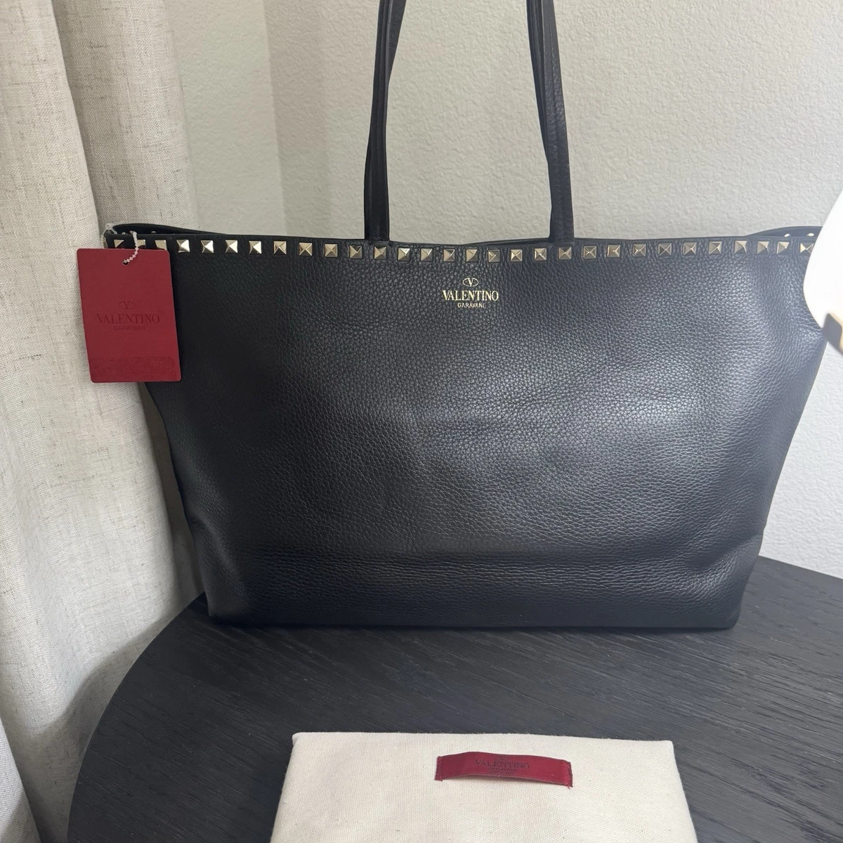 Valentino Garavani Rockstud Tote Black Bags & Handbags for Women