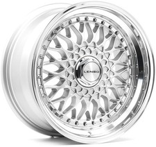 Alloy Wheels 17" Lenso BSX Silver Polished Face For Jeep Wrangler [TJ] 96-06