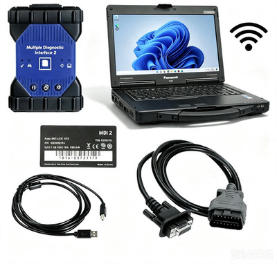 For MDI2 WiFi Multi-Diagnostic Interface Program OBD2 Automotive Scanner +Laptop