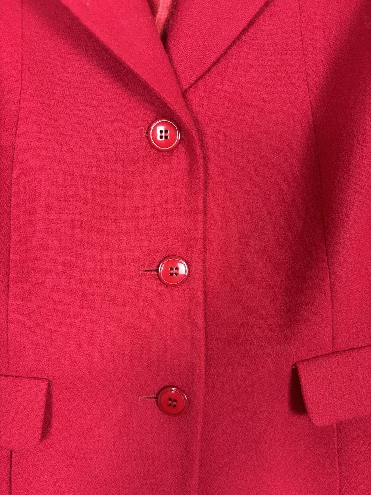 Pendleton Vintage Wool Blazer Jacket Red Petite W… - image 3