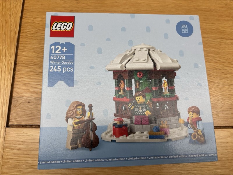 LEGO 40778 Winter Gazebo Limited Edition - Brand New & Sealed