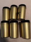 6 MCM Vintage NFC Insulated Gold Black Geese Deer Fish  Design Plastic Tumbler — photo 5