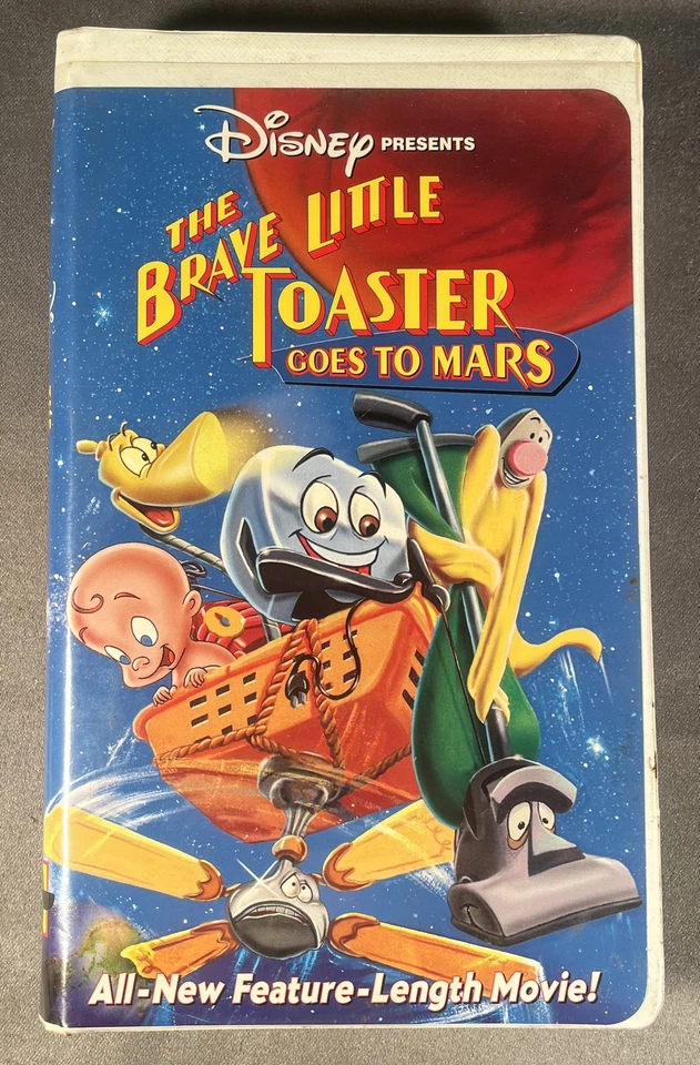 Disney - The Brave Little Toaster Goes to Mars (VHS w Inserts 1998)Free Shipping - Image 2 of 4