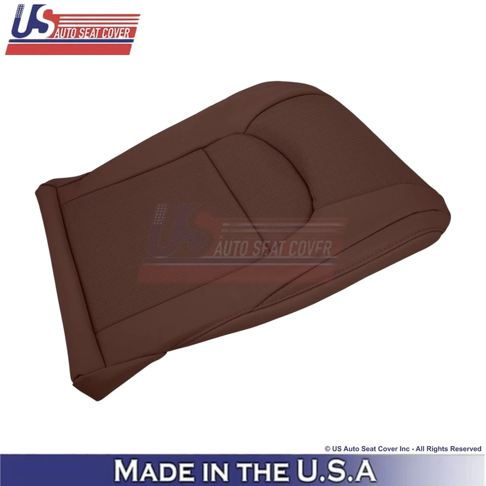 Para Toyota Land Cruiser 2008-2021 cuero sintético perfecto Cubierta inferior del conductor marrón Foto 2 de 4