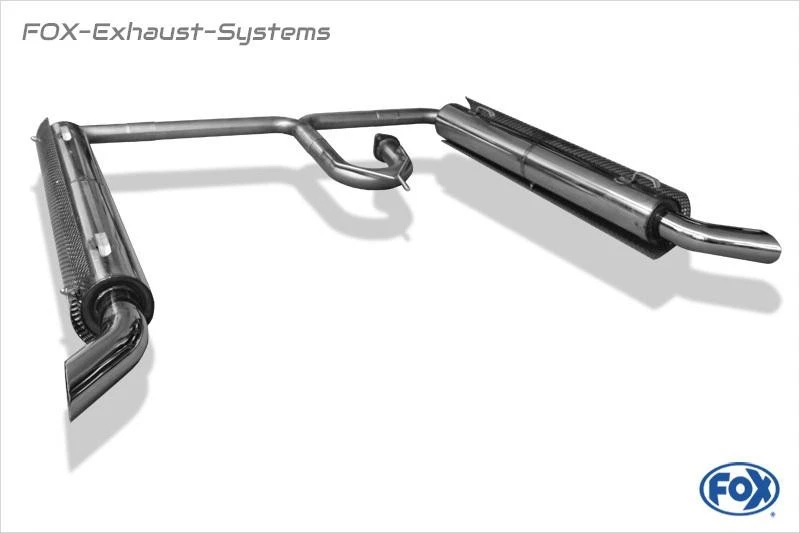  Sidepipe-Anlage ab Kat rechts-links Toyota Hilux Double Cap Dieseloptik 80° - Bild 3 von 4