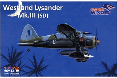 Dora Wings DW72023 Westland Lysander Mk.III (SD) 1/72 plastic kit