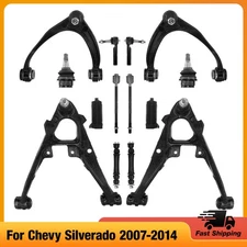 Front Upper Lower Control Arm Suspension Kit for Chevy Silverado GMC Sierra 1500