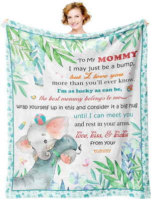 New Mom Gifts Blanket 60  X50  , Pregnancy Gift for Expecting Mommy, First Time