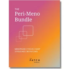 The Patch Remedy Peri-Menopause Patches Kit - 90 Patches Includes Menopause P...