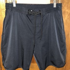 Reel Life Men's Swim Trunks - Black - Size L 0171