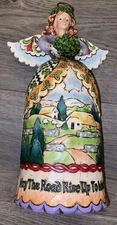 Jim Shore Hartwood Creek Angel May The Road Rise Up to Meet You Irish Angel EUC