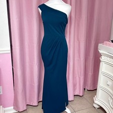 Windsor Off Shoulder Teal Formal Dress