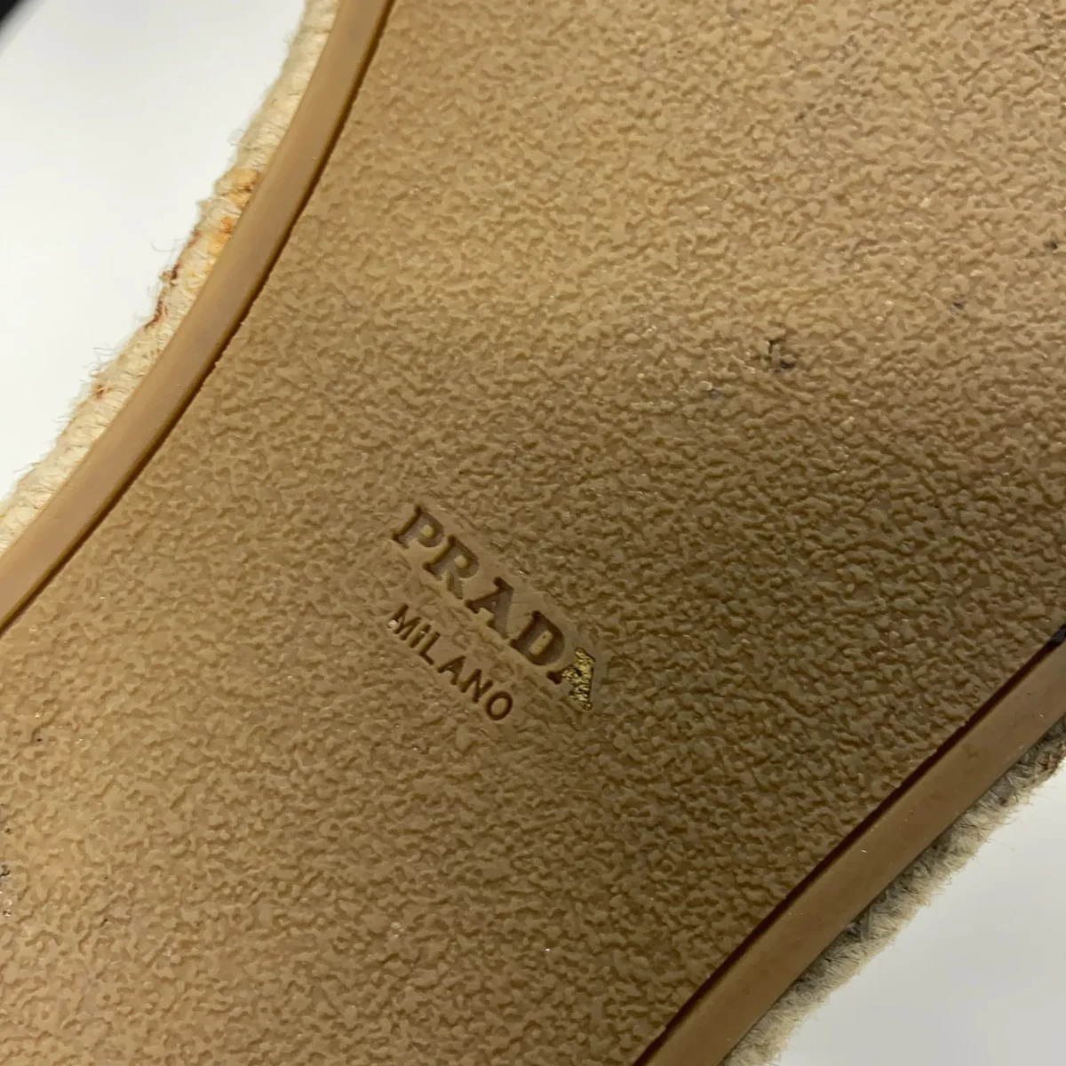 Prada, Sneaker, Größe: 39, Leder, Weiß, Damen #YeK