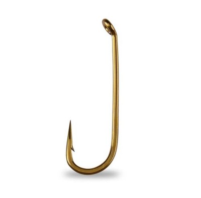Mustad R73NP-BR - Size 8 - Streamer Signature Fly Hook - 3X Long - Pack of 1,000