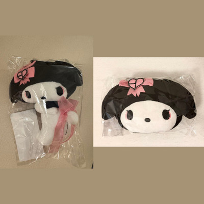 BLACKPINK x My Melody Mascot Plush Keychain & Pouch set Sanrio