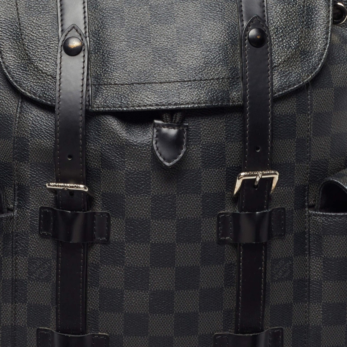 louis vuitton backpack christopher damier alps graphite Josh Savonches An attractive style marked by good taste. Louis Vuitton Damier Graphite Canvas