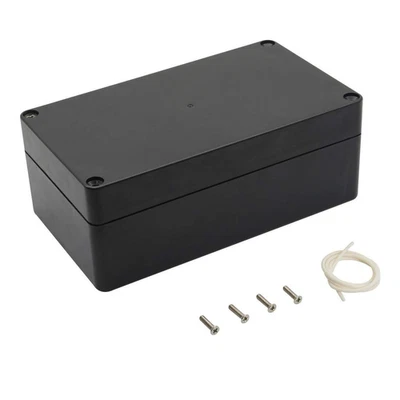 LeMotech Project Box ABS Plastic Junction IP65 6.2x 3.5x 2.4, 1 pack