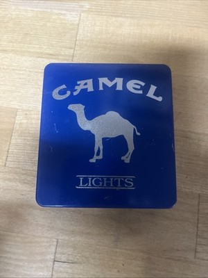 Camel Lights Blue Metal Tin (Made in Germany)