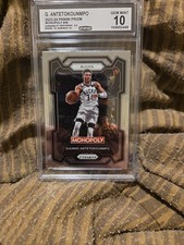 2023-2024 Panini Prizm #49 Giannis Antetokounmpo Monopoly All-Star Silver Prizm