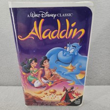 Aladdin (VHS, 1993) Black Diamond Collection - Rare