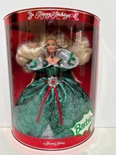 Barbie Happy Holidays Special Edition 1995 Mattel 14123 New in Box - Not Opened