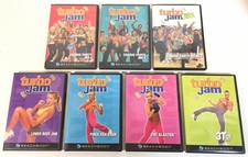 Lot of 7 Beachbody Turbo Jam - Cardio Party Remix Mix 2 3 - Lower Body - DVD