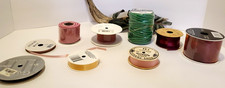 Lot of Ribbon - Variety of Spools of Ribbon New and Partially Used