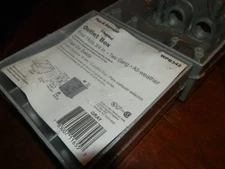 P&S WPBD33 1-Gang Deep Weatherproof Box 3-Hole 3/4" Pass & Seymour Lot Of 2