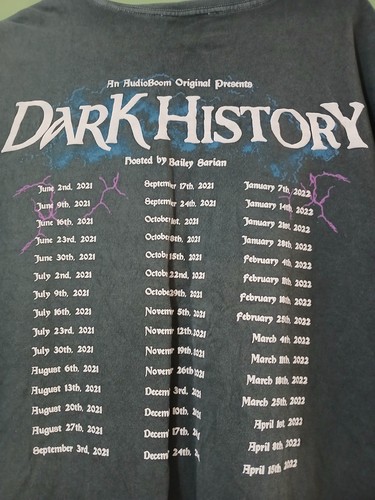 Camiseta Bailey Sarian Dark History Negra 2XL - Imagen 7 de 9
