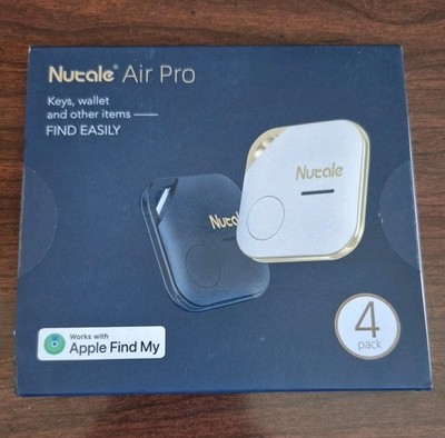 Nutale Air Pro Tracker 4-Pack   Bluetooth Key Finder for Keys, Wallet, Phone