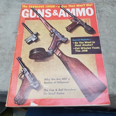 11 Issues Guns and Ammo Magazines 1961