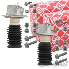 2x FEBI FEDERBEINSTÜTZLAGER DOMLAGER VORNE passend für MERCEDES A-KLASSE W168