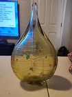 Vintage murano millefiori teardrop Italian  art glass