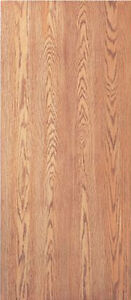 Details About Flush Solid Core Interior Red Oak Stain Grade Wood Doors 6 8 Tall X 1 3 8 Thick