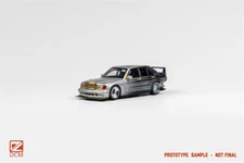 DCM 1:64 190E Star Silver Diecast Model Car