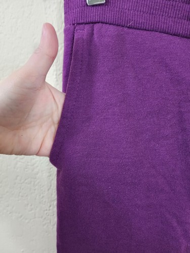 Champion Youth Girls Small Purple Sweatpants Joggers With Pockets - Picture 3 of 6
