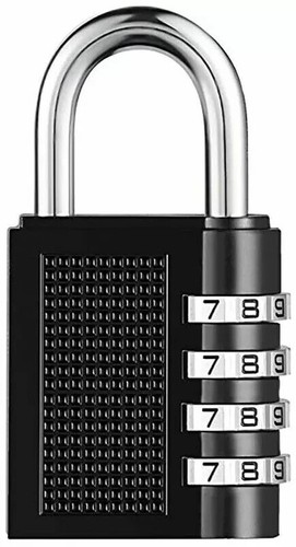 2x 4 Digit Combination Padlock Heavy Duty Outdoor Lock Gym Travel Luggage Locker - Picture 10 of 12