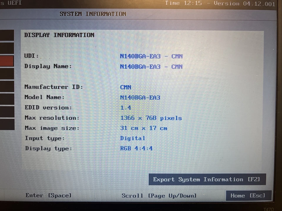 Lenovo ThinkPad T470 Intel i5-6200U 2.3GHz No SSD 12GB No Battery - Image 4 of 4