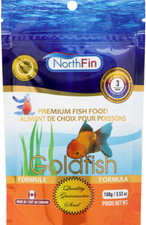 NorthFin Goldfish Formula 3 mm Sinking Pellets Premium Fish Food 100 GM