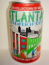 BCCA  "ATLANTA 1997 CANVENTION XXVII" ALUMINUM Beer Can K338