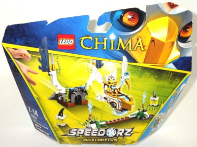 LEGO 70139 Legends Of Chima (2014) Sky Launch Speedorz Build Race