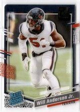 2023 Clearly Donruss #90 Will Anderson Jr. Houston Texans
