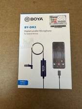  New Boya BY-DM2 Digital Lavalier Microphone For Android Devices
